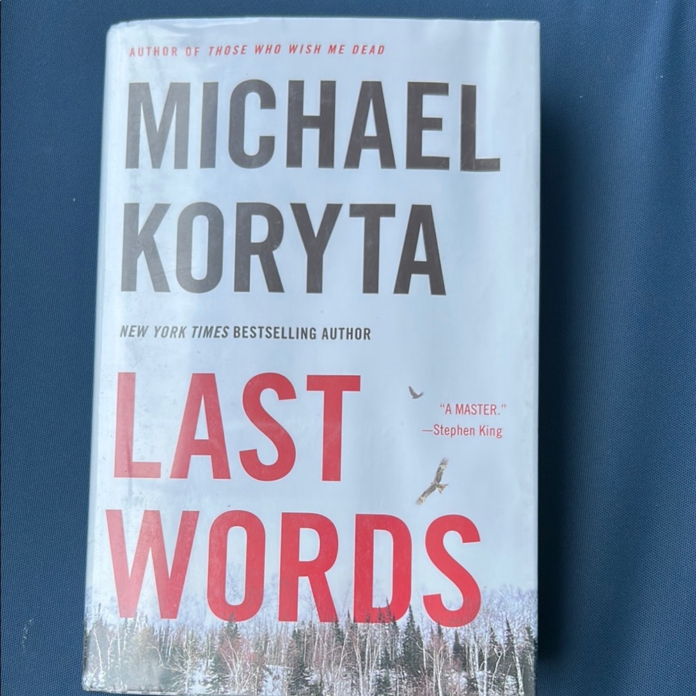 Michael Koryta 'Last Words' Hardcover Book